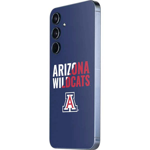University of Arizona Wildcats Logo Split Blue Galaxy A36 5G Skin